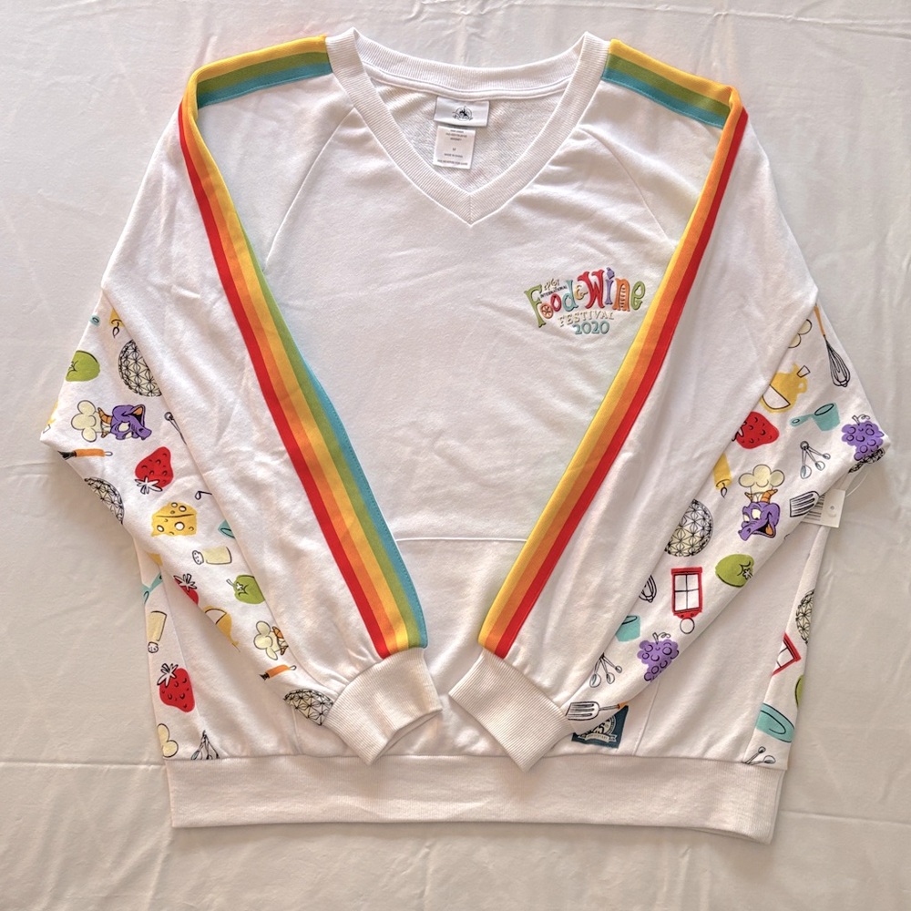 DISNEY Epcot Food & Wine 2020 25th Anniversary Sweatshirt